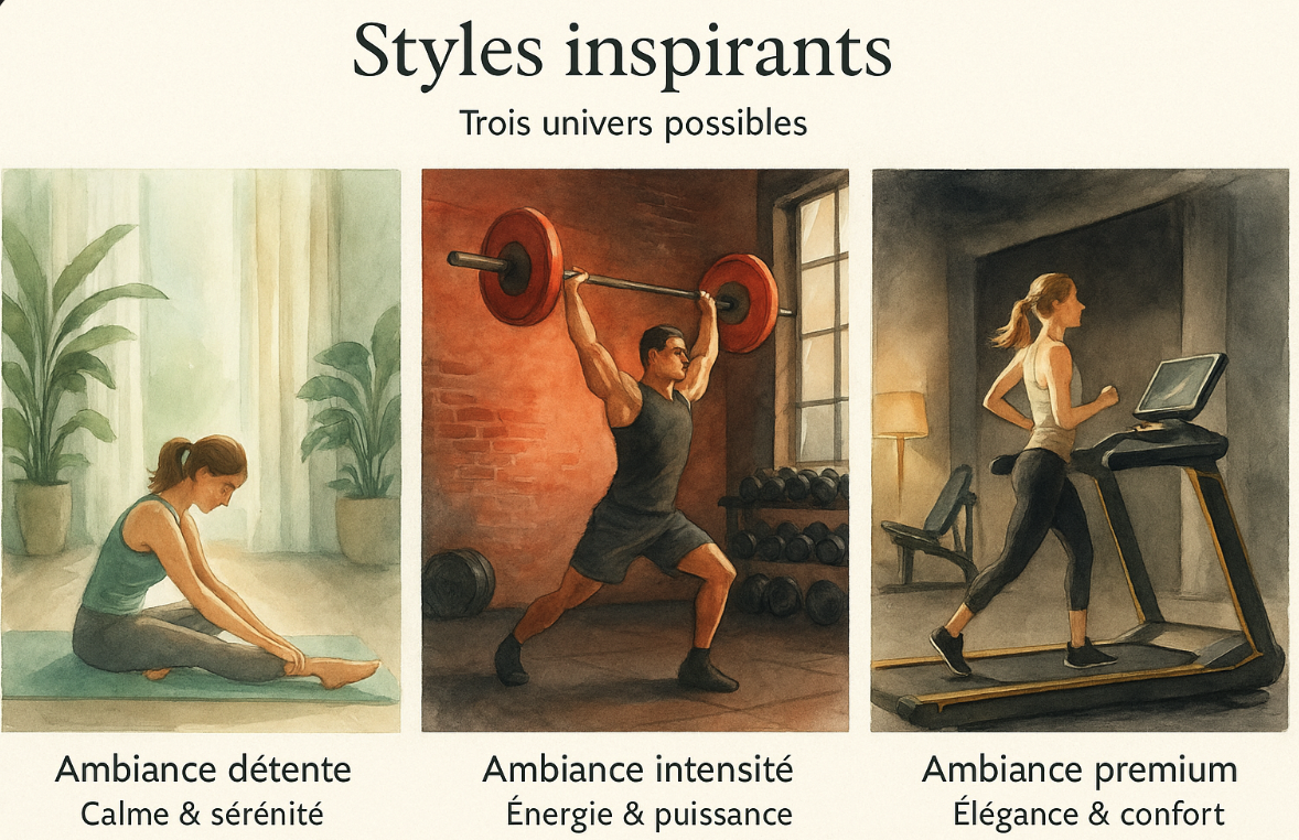Esthetique salle sport