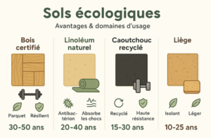 Sols e?cologiques pour salles de sport