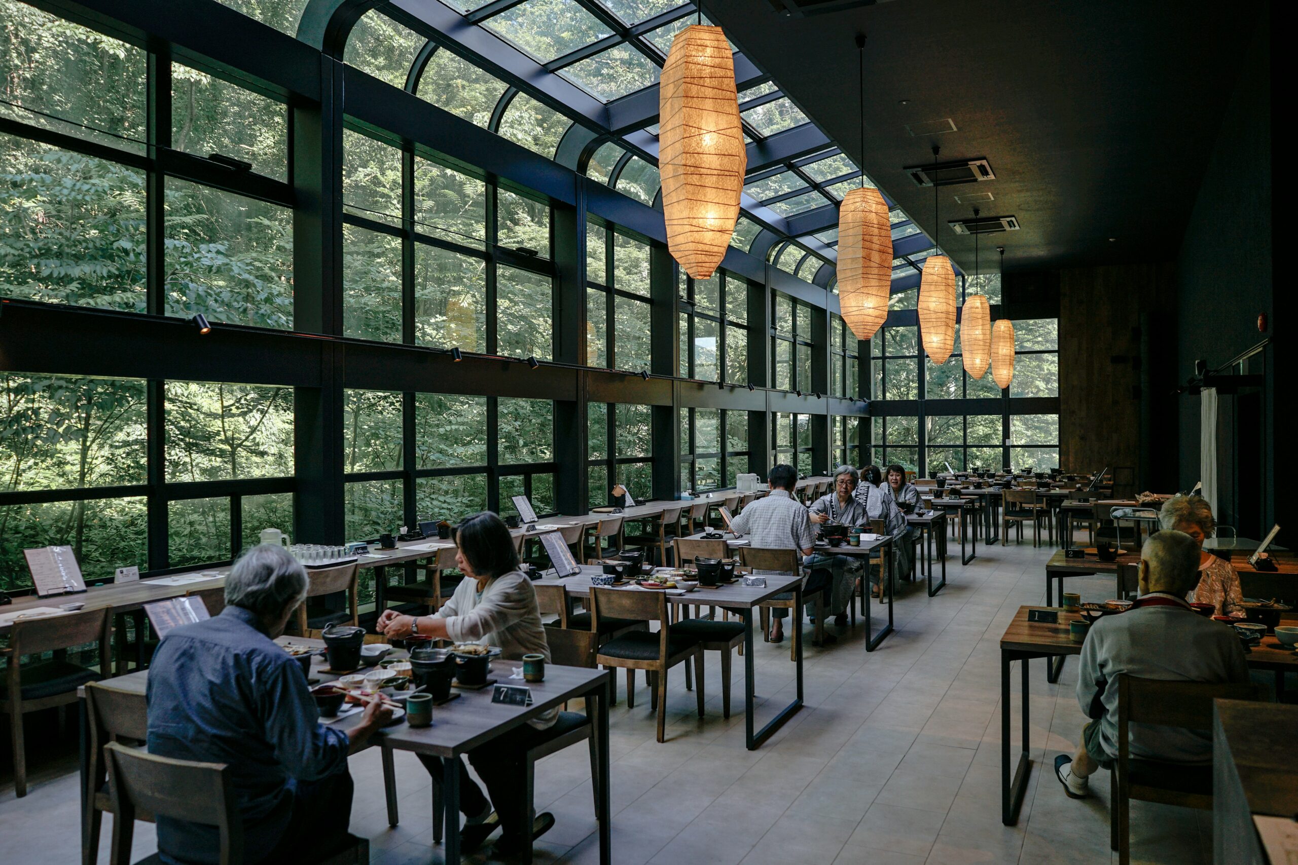 Japon interieur restaurant architecte
