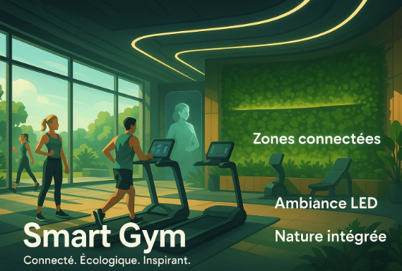 Tendances design salle de sport
