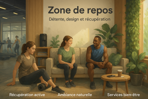 Zones de repos sport