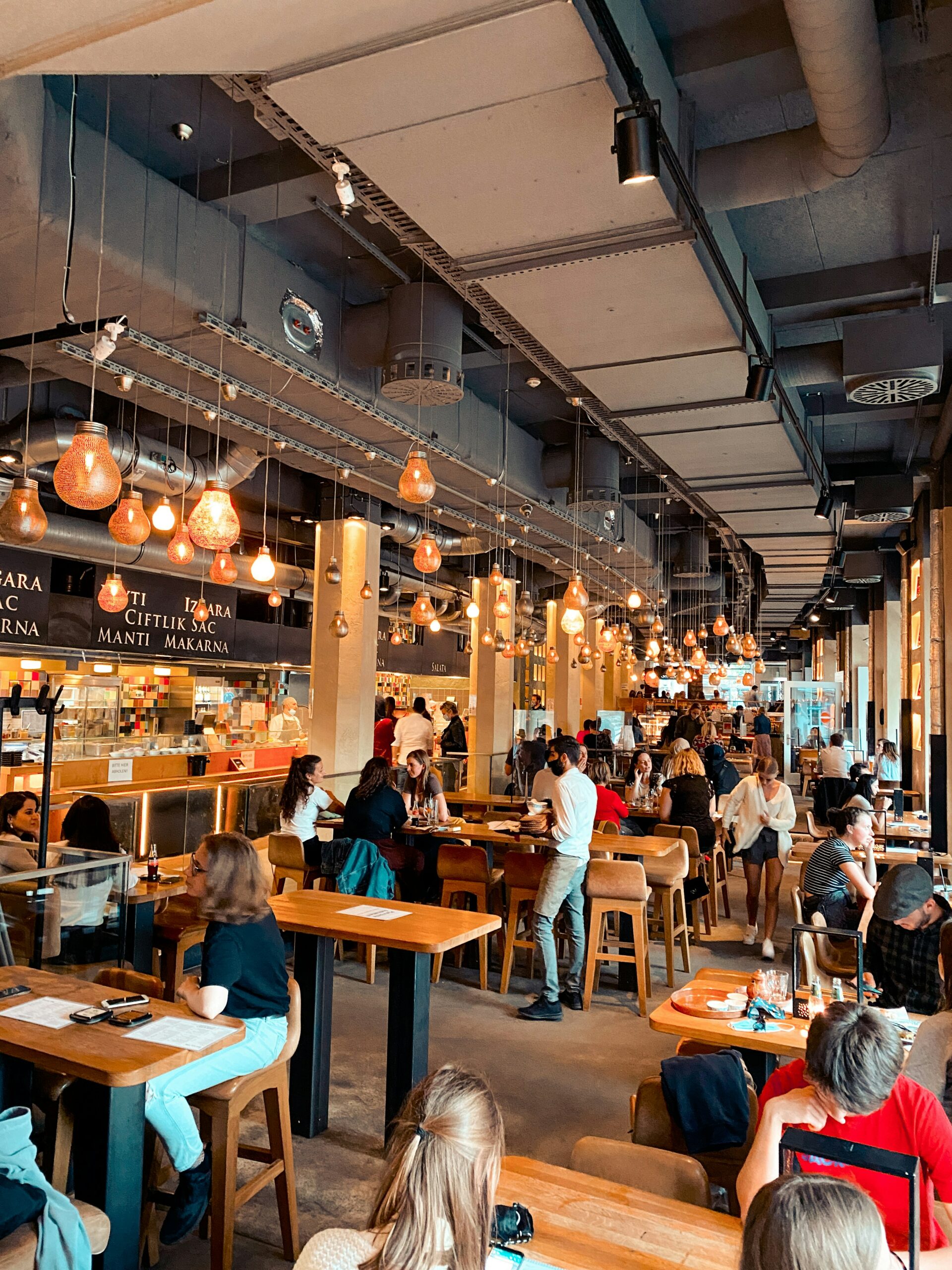 interieur salle restaurant architecte