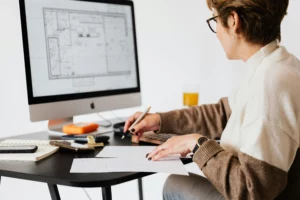 architecte plan magasin et commerces