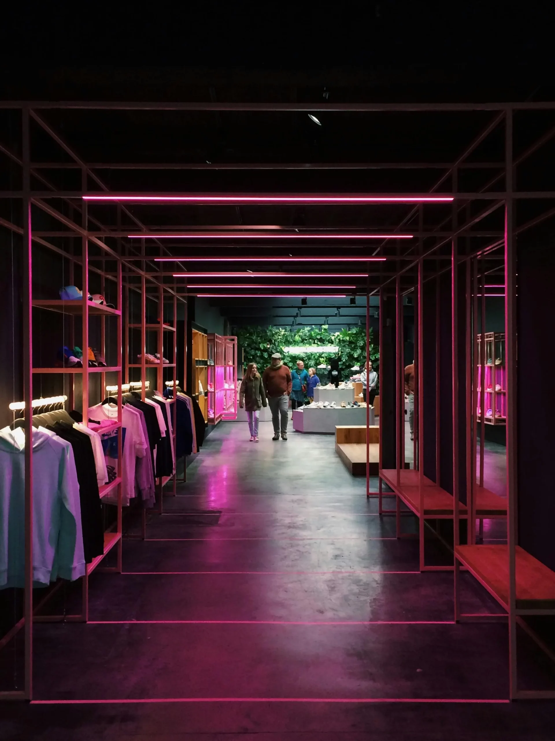 magasin vetements architecture