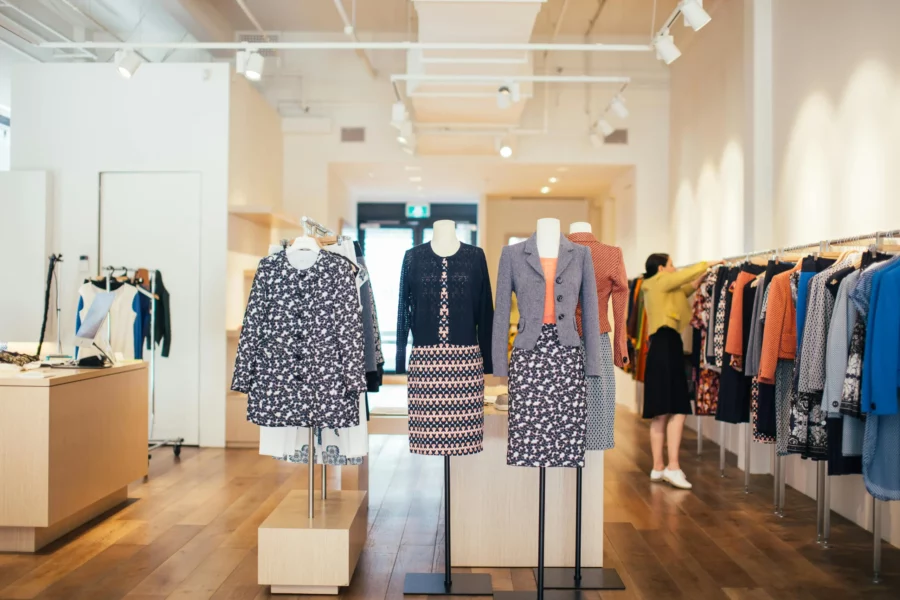 Architecte commerce magasin de pre?t a? porter