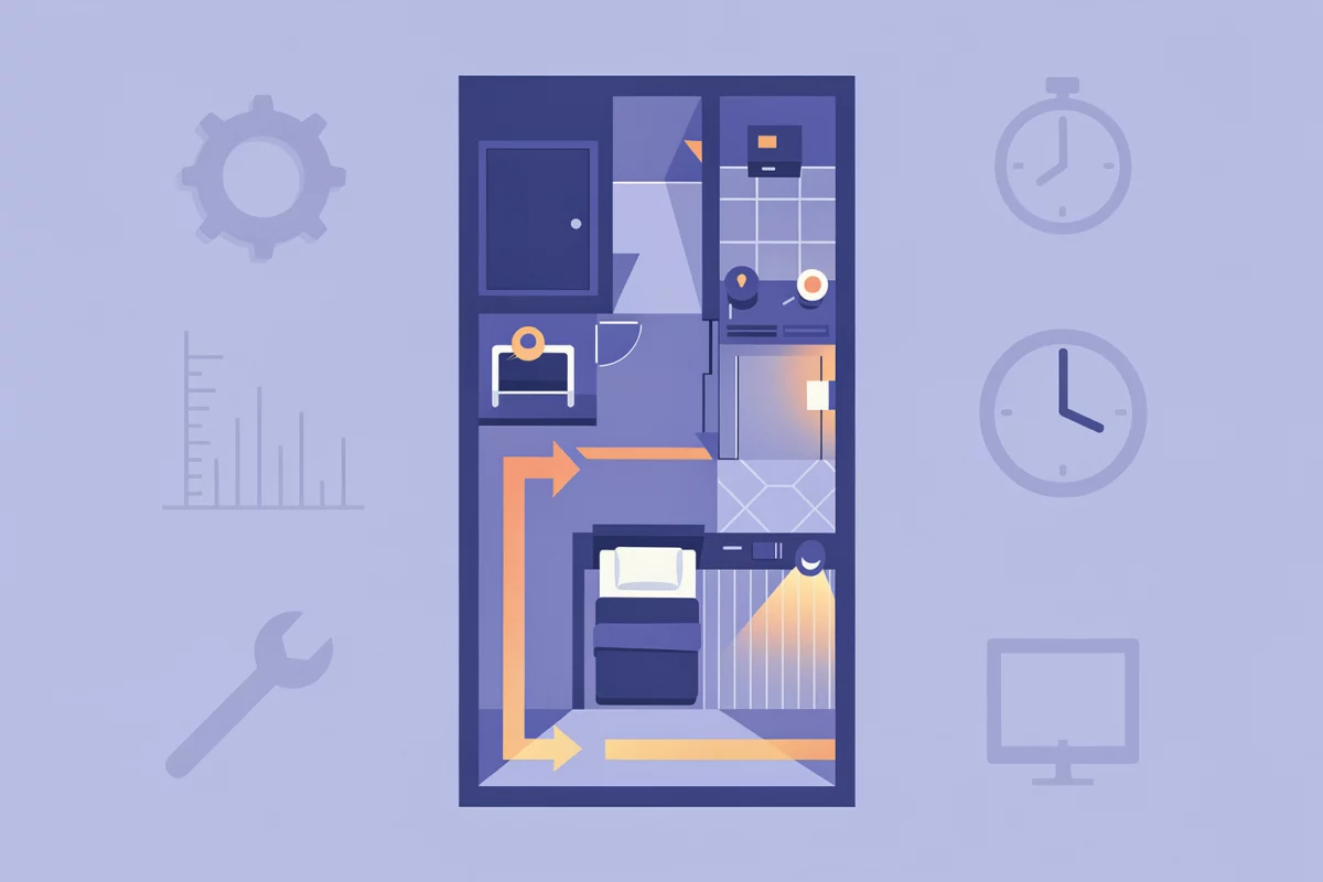 optimisation espace — Prérequis : partir sur une base propre et mesurable