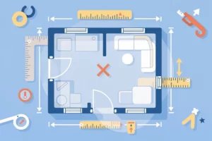 design intérieur — Prérequis : sécuriser la pièce avant l’aménagement