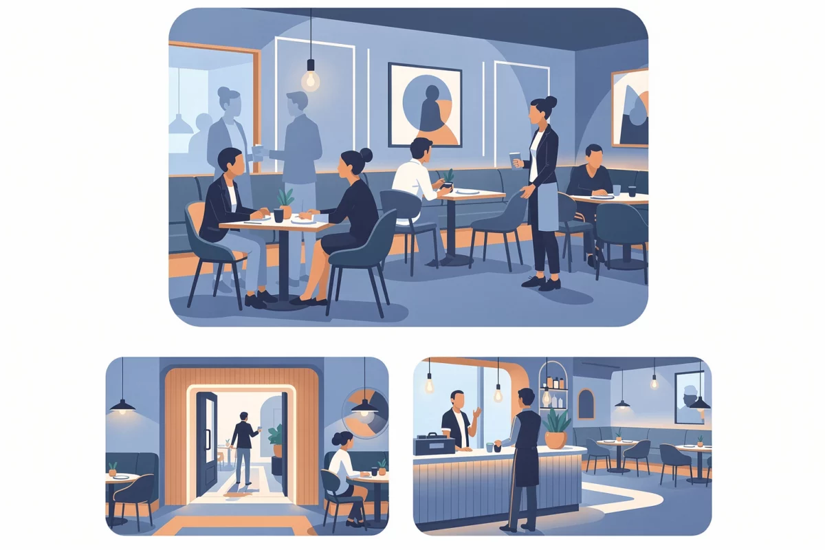 Adopter les tendances 2026 sans perdre votre identité design restaurant : Adopter les tendances 2026 sans perdre votre identité : Illustration, Maitre d'oeuvre à...